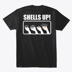 Shells Up!? Kava Bar Tee (Back)