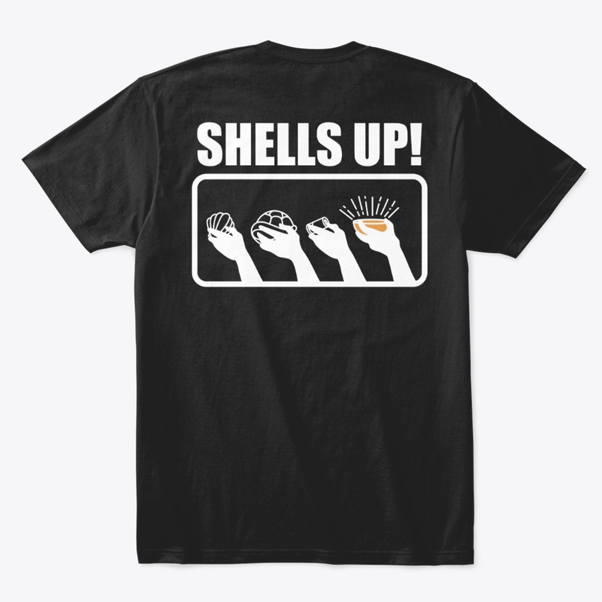 Shells Up!? Kava Bar Tee (Back)