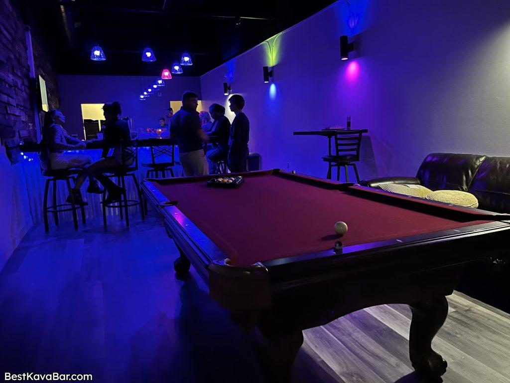 Tribal Kava Bar Lake Worth Pool Table