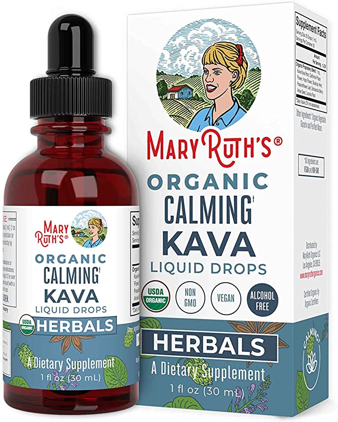 Organic Kava Root Liquid Drops