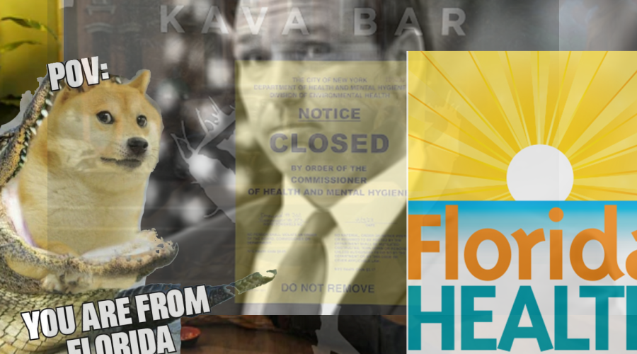 Hot Off the Press: Florida Health Departments Keeping a Keen Eye on Kava Bars!
