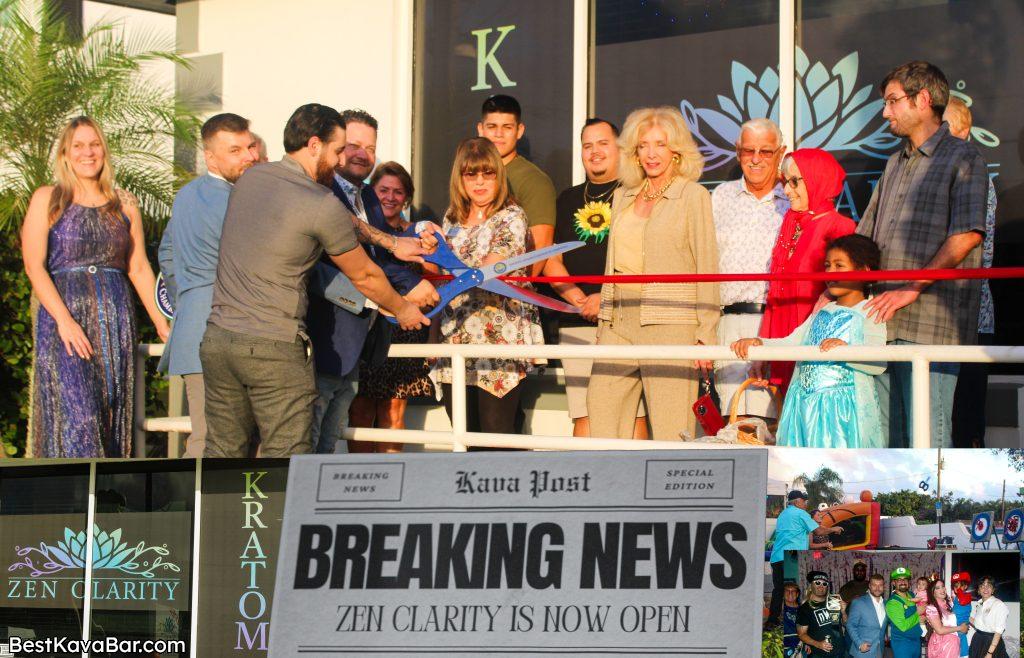 zen clarity kava bar delray beach grand opening 2024